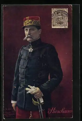 AK Général de division André Auguste Edouard Hirschauer in Uniform