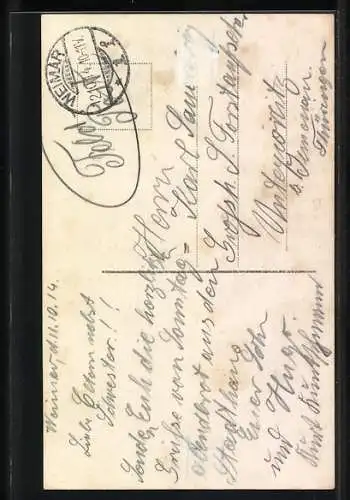 AK Generalfeldmarschall Graf Haeseler in Uniform im Felde