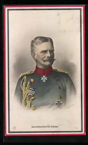 AK Heerführer Generalfeldmarschall von Mackensen in Uniform