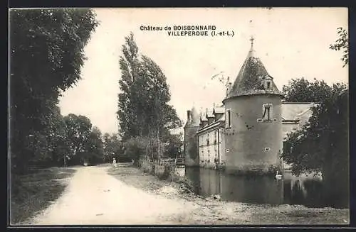 AK Villeperdue /I.-et-L., Chateau de Boisbonnard