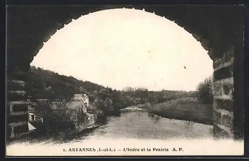 AK Artannes /I.-et-L., L`Indre et la Prairie