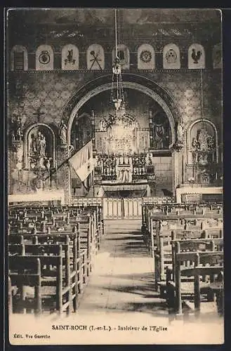 AK Saint-Roch, Interieur de l`Eglise