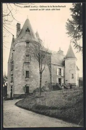 AK Ciran /I.-et-L., Chateau de la Roche-Bertault, coté Sud