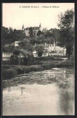 AK Larcay /I.-et-L., Chateau de Bellevue