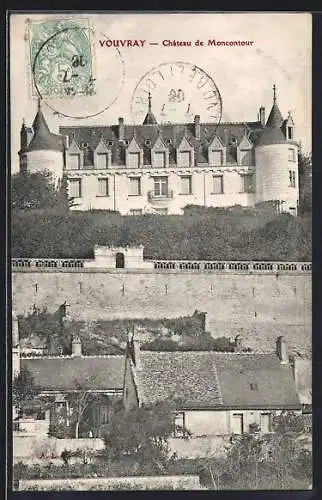 AK Vouvray /I.-et-L., Chateau de Moncontour