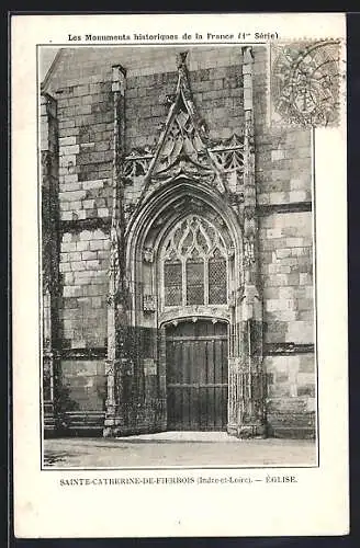 AK Sainte-Catherine-de-Fierbois, L`Église