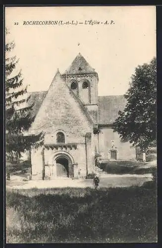 AK Rochecorbon /I.-et-L., L`Eglise