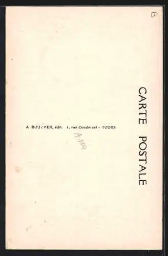 AK Rochecorbon /I.-et-L., Le Pâtis, Reproduction d`une partie du Château