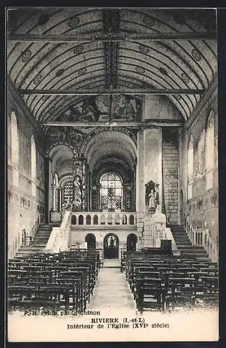 AK Riviere, Interieur de l`Eglise