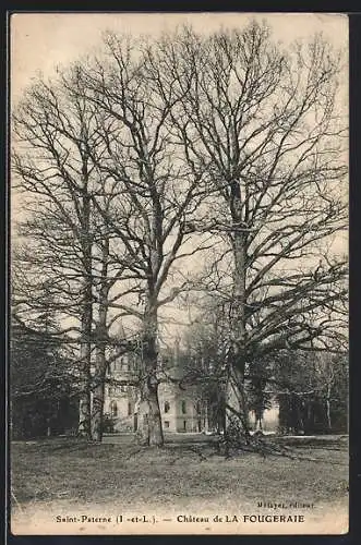 AK Saint-Paterne /I.-et-L., Château de la Fougeraie