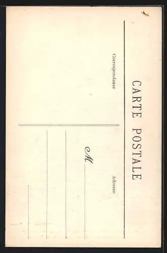 AK Yzeures, Souvenir du Congrès Marial 1913, Extérieur de l`Eglise