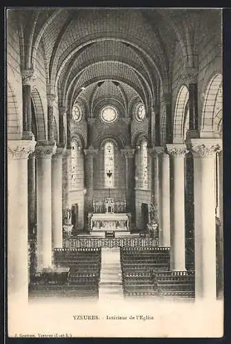 AK Yzeures, Intérieur de l`Eglise