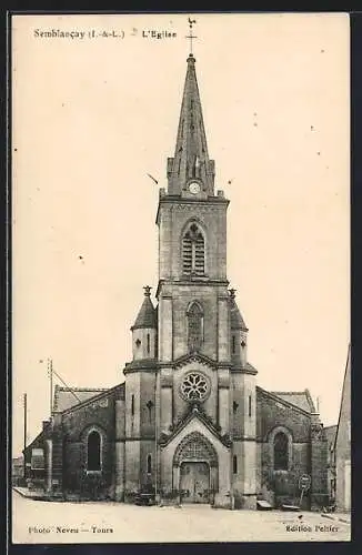 AK Semblancay /I.-et-L., L`Eglise