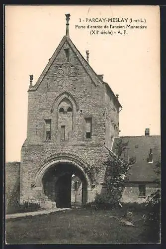 AK Parcay-Meslay /I.-et-L., Porte d`entrée de l`ancien Monastère