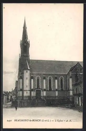 AK Beaumont-la-Ronce, L`Eglise