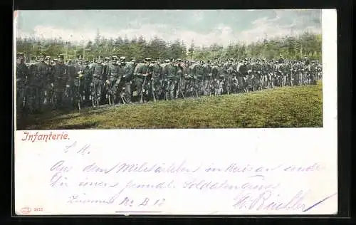 AK Infanterie des schweizer Militärs