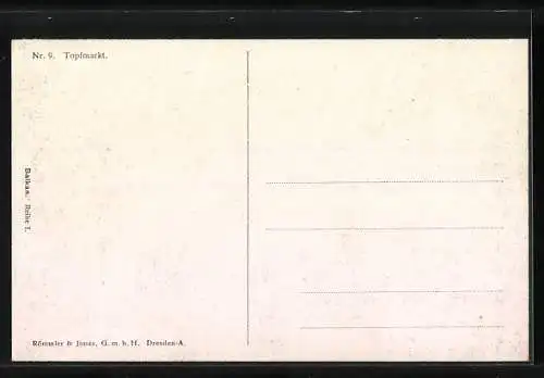 AK rumänischer Topfverkäufer