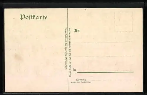 AK Gruss aus Elsass-Lothringen, Elsass-Lothringische Volkstrachten