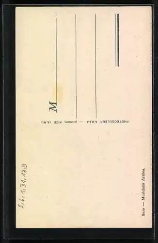 AK Arabische Musiker mit Tam-Tam und Flöte