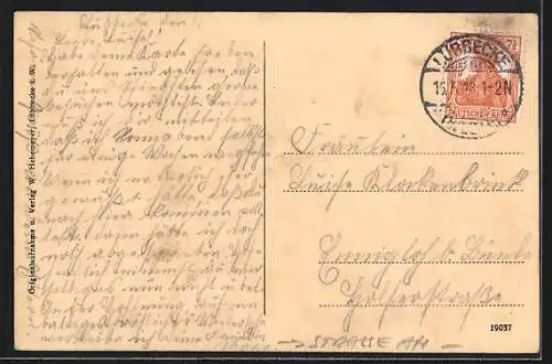 AK Lübbecke i. W., Strasse am Bergertor