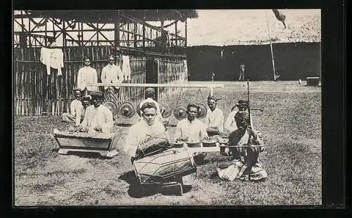 AK Indonesische Musiker beim Konzert