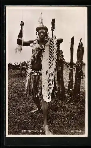 AK Native Warrior, afrikanischer Krieger