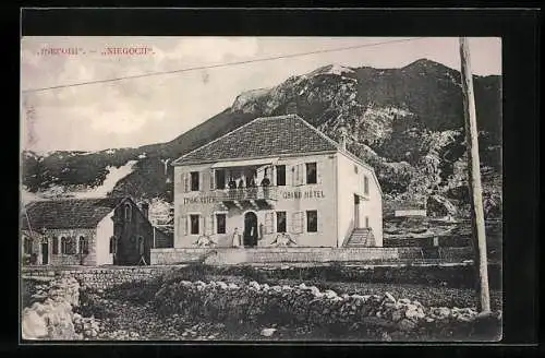 AK Niegoch, Blick auf das Grand Hotel