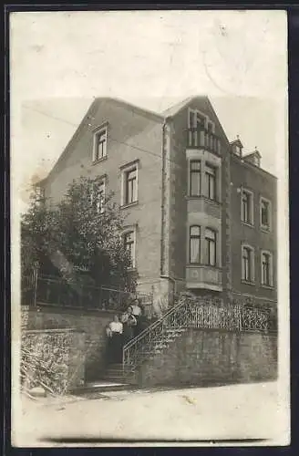 Foto-AK Gerolstein, Bürgerhaus