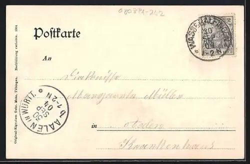 AK Wasseralfingen, Sicht über den Ort