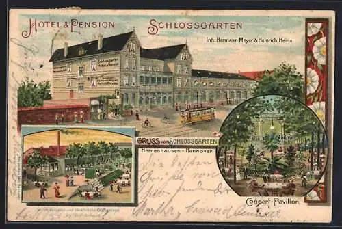 AK Herrenhausen, Hotel-Pension Schlossgarten