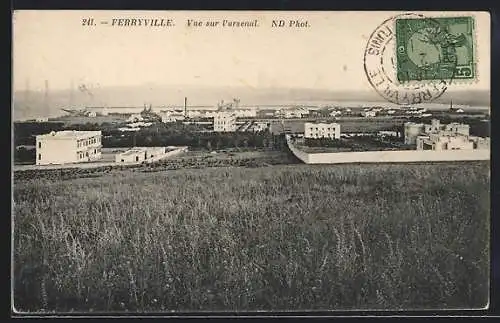 AK Ferryville, Vue sur l`arsenal