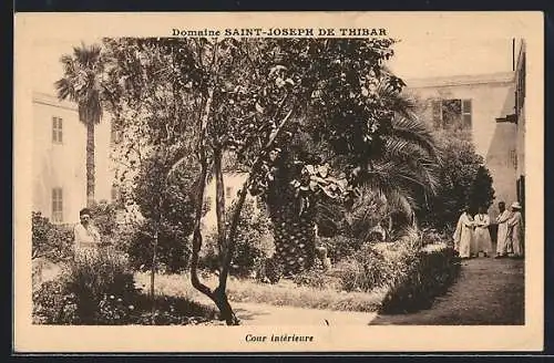 AK Saint-Joseph de Thibar, Domaine Saint-Joseph de Thibar, Cour interieure