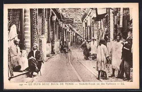 AK Tunis, Souk-El-Trouk ou des Tailleurs