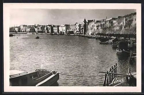 AK Bizerte, Le Vieux Port et les Remparts de la Kasbah