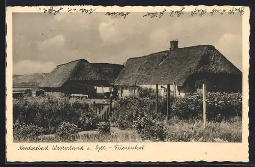 AK Westerland a. Sylt, Friesenhof