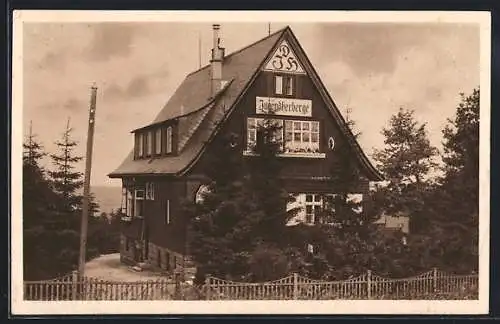 AK Oberhof / Thüringen, Blick auf Jugendherberge