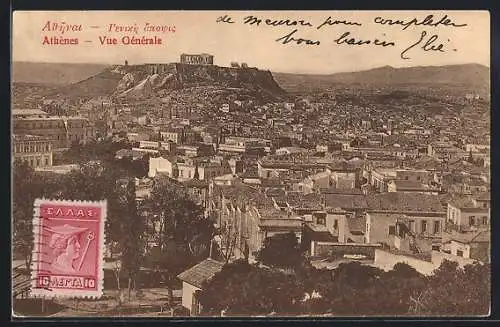 AK Athènes, Vue Generale