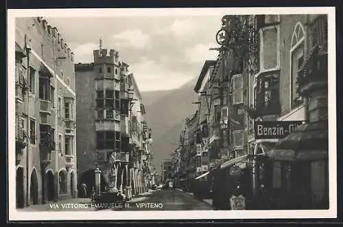 AK Vipiteno, Via Vittorio Emanuele III.