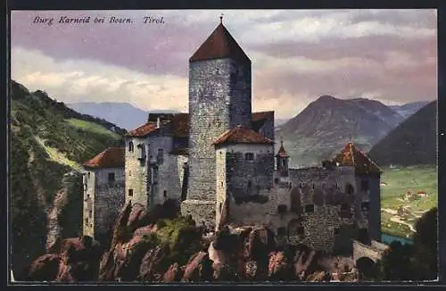 AK Bozen, an der Burg Karneid