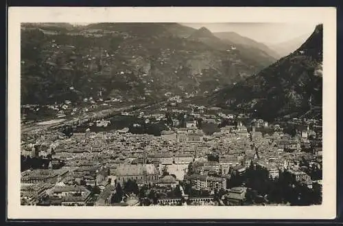 AK Bolzano, Panoramablick vom Berg aus