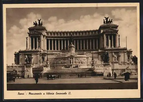 AK Roma, Monumento a Vittorio Emanuele II.