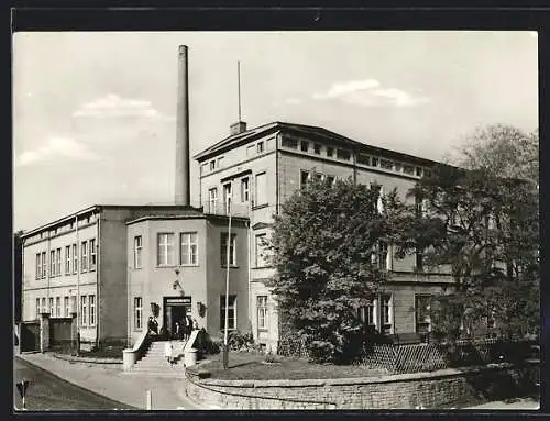 AK Eisleben, Eingang des Bergbaukrankenhauses