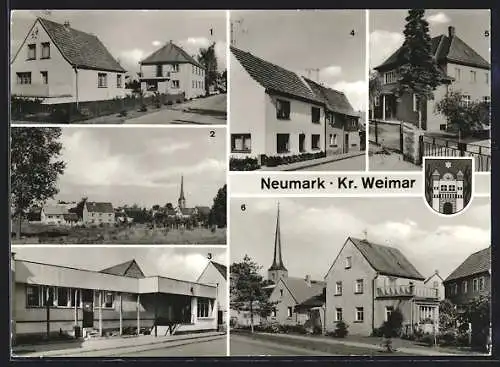 AK Neumark /Weimar, Vippachedelhauserstrasse, Dorfstrasse, Kinder- und Säuglingsheim