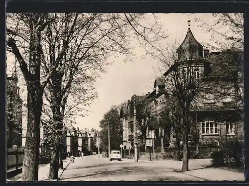 AK Radeberg, Häuser der Dr. Rudolf-Friedrich-Strasse