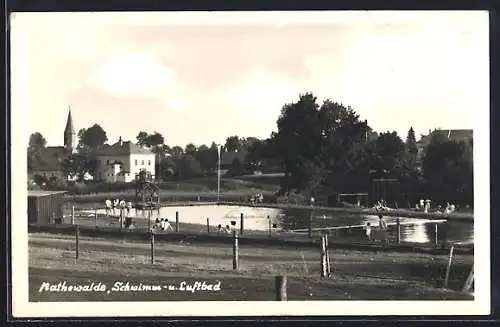 AK Rathewalde, Blick ins Schwimm- und Luftbad