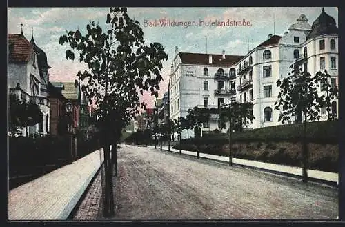 AK Bad Wildungen, Hufelandstrasse