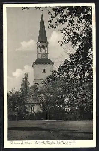 AK Burgdorf / Hannover, Die Ev.-luth. Kirche St. Pankratius