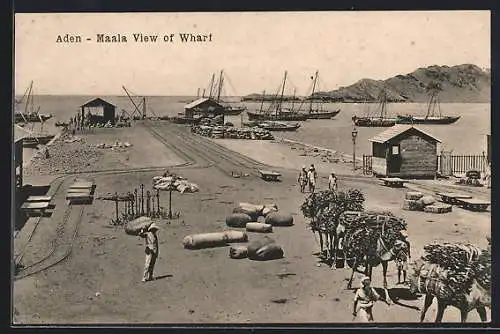 AK Aden, Maala View of Wharf