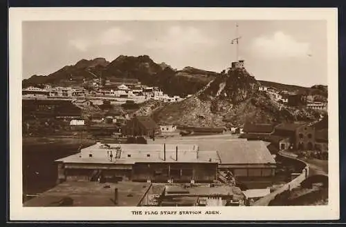 AK Aden, Teilansicht mit Flag Staff Station