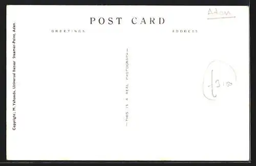 AK Aden, Catholic Church and Post Office, Steamer Point